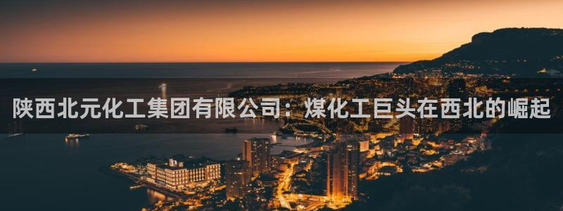 球盟会黑款吗知乎文章：陕西北元化工集团有限公司：煤化工巨头在