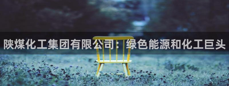 球盟会手机网页版：陕煤化工集团有限公司：绿色能源和化工巨头