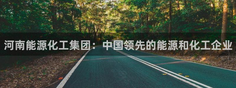 球盟会和中欧合作吗：河南能源化工集团：中国领先的能源和化工企