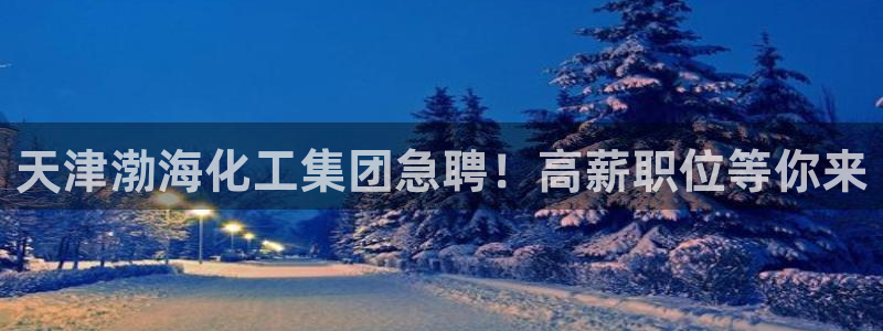 球盟会电子好黑：天津渤海化工集团急聘！高薪职位等你来