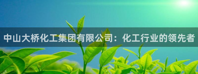 球盟会优惠领取网站是真的吗：中山大桥化工集团有限公司：化工行