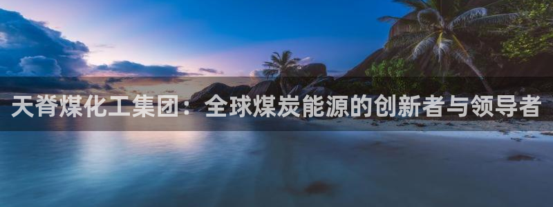 球盟会黑款吗知乎：天脊煤化工集团：全球煤炭能源的创新者与领导