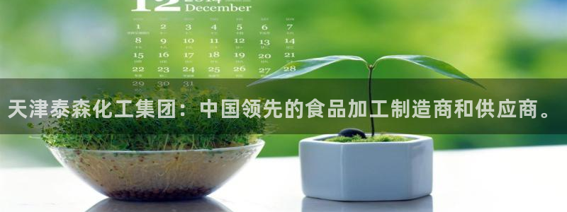 球盟会乐虎：天津泰森化工集团：中国领先的食品加工制造商和供应