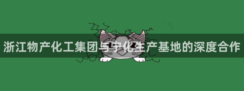 球盟会黑款吗知乎小说：浙江物产化工集团与宁化生产基地的深度合