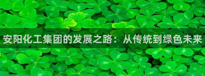 千亿球盟会乐玩：安阳化工集团的发展之路：从传统到绿色未来