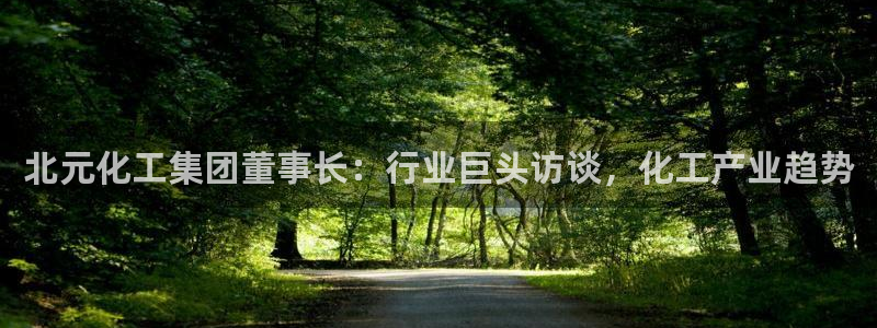 球盟会有没有黑单的活动：北元化工集团董事长：行业巨头访谈，化